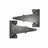 Nuvo Iron Bulk - BlackGalvanized Steel 8-in Tee Hinges, 24PK TH8BLK/B-MP24